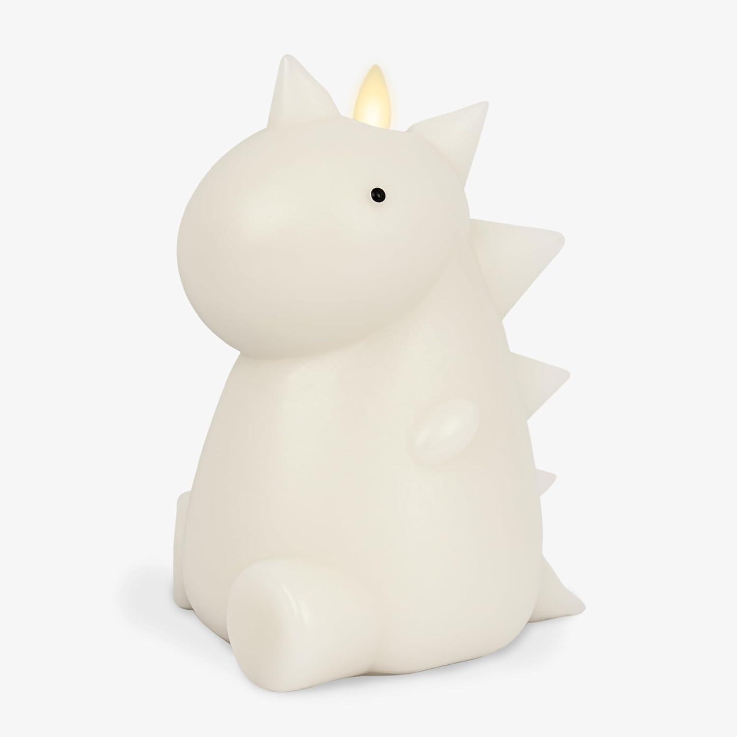 imageLuminara Flameless Disney Encanto Color Changing LED Candle 32quot x 65quot Battery Operated w 12 Button Remote Control Real Wax Unscented SafeDinosaur