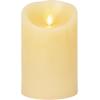 imageLuminara  Flameless LED Battery Operated Flickering Pillar Candles  White  Pack of 13x45  Realistic Moving Flame Real Wax IndoorOutdoor DecorIvory