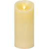 imageLuminara  Flameless LED Battery Operated Flickering Pillar Candles  White  Pack of 13x45  Realistic Moving Flame Real Wax IndoorOutdoor DecorIvory