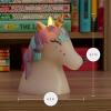 imageLuminara Flameless Disney Encanto Color Changing LED Candle 32quot x 65quot Battery Operated w 12 Button Remote Control Real Wax Unscented SafeUnicorn