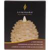 imageLuminara Realistic Artificial Moving Flame Pine cone Flameless LED Candle  White 3quot x 45quotWhite