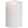 imageDarice Luminara Flameless Candle  Unscented White Wax 360 Pillar  4 in