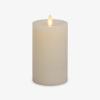 imageLuminara  Flameless LED Battery Operated Flickering Pillar Candles  Pearl Ivory  Pack of 13x65  Realistic Moving Flame Real Wax IndoorOutdoor3 x 55