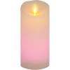 imageLuminara Flameless Disney Encanto Color Changing LED Candle 32quot x 65quot Battery Operated w 12 Button Remote Control Real Wax Unscented Safe65inch Pillar
