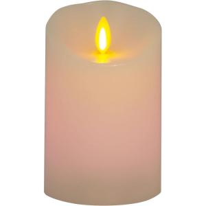 imageLuminara Flameless Disney Encanto Color Changing LED Candle 32quot x 65quot Battery Operated w 12 Button Remote Control Real Wax Unscented Safe45inch Pillar