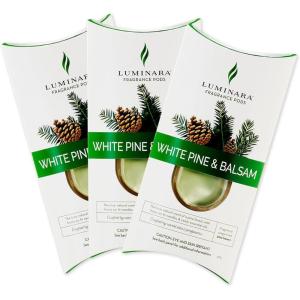 imageLuminara Fragrance Diffusing Pods  Set of 3 White Tea  Natural Home Scent Refills  Air Purifying Reed Diffuser Alternative for Room AmbianceFresh