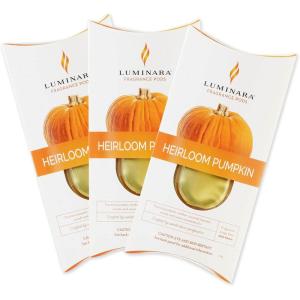imageLuminara Fragrance Diffusing Pods  Set of 3 White Tea  Natural Home Scent Refills  Air Purifying Reed Diffuser Alternative for Room AmbiancePumpkin Pod