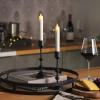 imageLuminara  Flameless Battery Operated Taper Candle  White  Pack of 21x6 inch  LED Flickering Flame  Realistic Safe for Home Kids and Pets