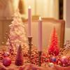 imageLuminara Set of 2 Moving Flame LED Taper 1x975 Flameless Candle Melted Edge Smooth Wax Unscented WhiteRose Tan