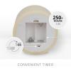 imageLuminara TriFlame Flameless LED Candle White 58quot x 57quot Moving Flame Real Wax Home Decor Battery Operated Emergency Light Religious Ceremony SafeIvory