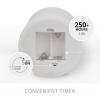 imageLuminara TriFlame Flameless LED Candle White 58quot x 57quot Moving Flame Real Wax Home Decor Battery Operated Emergency Light Religious Ceremony SafeWhite