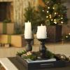 imageLuminara Wax Drip Flameless LED Candle White 3quot x 65quot Timer Function Real Wax Pillar Battery Operated Unscented Safe LongLastingWhite