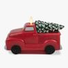 imageLuminara  Flameless Holiday LED Candle Battery Operated Moving Flame  Red Truck  Pack of 173x55x55  Auto Timer Builtin 5Hour Timer CandleRed Truck