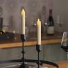 imageLuminara  Flameless Battery Operated Taper Candle  Red  Pack of 21x6 inch  LED Flickering Flame  Realistic Safe for Home Kids and PetsBeige