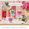 imageLuminara Candy Heart Be Mine Gentle Lavender Candle Flameless RealFlame Romantic Battery Operated LED Decor Valentines Day Collection 35quot x 45quotFresh Mint