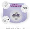 imageLuminara Candy Heart Be Mine Gentle Lavender Candle Flameless RealFlame Romantic Battery Operated LED Decor Valentines Day Collection 35quot x 45quotGentle Lavender