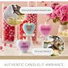 imageLuminara Candy Heart Be Mine Gentle Lavender Candle Flameless RealFlame Romantic Battery Operated LED Decor Valentines Day Collection 35quot x 45quotPastel Orchid