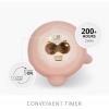 imageLuminara Easter Bunny Candle Dusky Rose 32quot x 32quot x 51quot Flameless RealFlame HolidayInspired Decor AA Batteries Flickering LED FlameDusky Rose