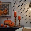 imageLuminara Sea Glass Flameless Candle Timeless Taupe 3quot x 45quot Moving LED Flame Pillar with Timer Battery Operated Real Wax Unscented Home DcorHarvest Pumpkin
