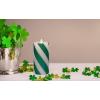 imageLuminara  Flameless Holiday LED Candle Battery Operated Moving Flame Green Candy Cane  Pack of 165quot  Unscented Indoor Realistic Flickering SafeGreen
