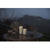 imageLuminara  Flameless LED Battery Operated Flickering Pillar Candles  White  Pack of 1 325quot x 7quot  Realistic Moving Flame Real Wax IndoorOutdoor5inch