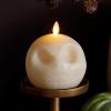 imageLuminara Disney Tim Burtons The Nightmare Before Christmas Collection  Oogie Boogie Flameless LED Candle  AA Batteries Last 200 Hrs  Remote Ready  TimerJack Skellington Head