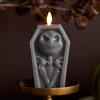 imageLuminara Disney Tim Burtons The Nightmare Before Christmas Collection  Oogie Boogie Flameless LED Candle  AA Batteries Last 200 Hrs  Remote Ready  TimerJack Skellington Coffin