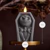 imageLuminara Disney Tim Burtons The Nightmare Before Christmas Collection  Oogie Boogie Flameless LED Candle  AA Batteries Last 200 Hrs  Remote Ready  TimerJack Skellington Coffin