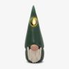 imageLuminara Gnome Figural Flameless LED Candle  Green 22quot x 6quot  Battery Operated Christmas Winter Decoration Real Wax Unscented Home Decor IndoorGreen