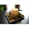imageLuminara Grand Pillar Flameless LED Candle Ivory 625quot x 15quot Battery Operated Real Wax wTimer Moving Flame Realistic Unscented Home Decor Safe625x106inch