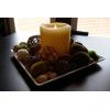 imageLuminara Grand Pillar Flameless LED Candle Ivory 625quot x 15quot Battery Operated Real Wax wTimer Moving Flame Realistic Unscented Home Decor Safe625x106inch