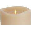imageLuminara Grand Pillar Flameless LED Candle Ivory 625quot x 15quot Battery Operated Real Wax wTimer Moving Flame Realistic Unscented Home Decor Safe625x15inch