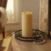 imageLuminara Grand Pillar Flameless LED Candle Ivory 625quot x 15quot Battery Operated Real Wax wTimer Moving Flame Realistic Unscented Home Decor Safe625x15inch