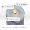 imageLuminara Realistic Artificial Flame Marble Candles  Moving Flame LED Battery Operated Lights  Unscented  Remote Ready Not Included  325quot x 45quot
