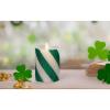 imageLuminara  Flameless Holiday LED Candle Battery Operated Moving Flame Green Candy Cane  Pack of 165quot  Unscented Indoor Realistic Flickering SafeGreen