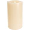 imageLuminara Grand Pillar Flameless LED Candle Ivory 625quot x 15quot Battery Operated Real Wax wTimer Moving Flame Realistic Unscented Home Decor Safe625x106inch