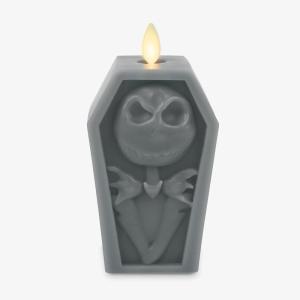 imageLuminara Disney Tim Burtons The Nightmare Before Christmas Collection  Oogie Boogie Flameless LED Candle  AA Batteries Last 200 Hrs  Remote Ready  TimerJack Skellington Coffin