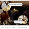 imageLuminara Skeleton Hands Flameless LED Candle Black ampamp Gold 3quot x 65quot Moving Flame Pillar Battery Operated Timer Real Wax Halloween Gothic Home DecorSpider