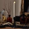 imageLuminara Wrought Iron Snake Taper Candlestick Holder  Vintage Black Antique Design  5quot  Home Decor Centerpiece  Traditional Table DecorationBlack