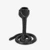 imageLuminara Wrought Iron Snake Taper Candlestick Holder  Vintage Black Antique Design  5quot  Home Decor Centerpiece  Traditional Table DecorationBlack