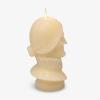 imageLuminara Disneys The Haunted Mansion Flameless LED Candle Male Staring Statue FiguralFemale Staring Statue