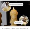 imageLuminara Disneys The Haunted Mansion Flameless LED Candle Male Staring Statue FiguralMale Staring Statue