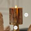 imageLuminara Embedded Birch Twigs Flameless LED Candle 35quot x 65quot Moving Flame Real Wax Unscented Battery Operated Decorative Home Lighting Safe35 x 45