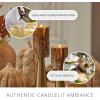 imageLuminara Embedded Birch Twigs Flameless LED Candle 35quot x 65quot Moving Flame Real Wax Unscented Battery Operated Decorative Home Lighting Safe35 x 65