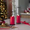 imageLuminara Heritage Lantern with Outdoor Flameless Candle and Remote 95inch Black