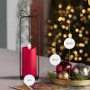 imageLuminara Heritage Lantern with Outdoor Flameless Candle and Remote 95inch Black