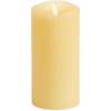 imageLuminara Realistic Artificial Moving Flame Pillar Candle  Moving Flame LED Battery Operated Lights  Unscented  Remote Ready  Remote Sold Separately  Ivory  3quot x 65quot