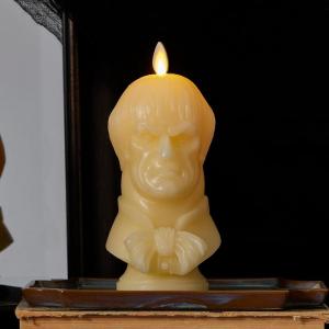 imageLuminara Disneys The Haunted Mansion Flameless LED Candle Male Staring Statue FiguralMale Staring Statue