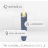 imageLuminara  Flameless Battery Operated Taper Candle  Irish Cream  Pack of 11x95  LED Flickering Flame  Realistic Safe for Home Kids and PetsSpring Lake