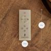 imageLuminara 10 Features Rechargeable Remote Control OnOff Timer Dimmer Flicker Speed Flameless Candle USB TypeC Cable Included